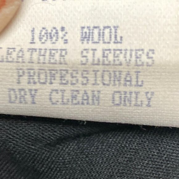 Vintage 90s Too Cute Guetta Brothers Disney Wool Leather Varsity Jacket - Picture 15 of 15